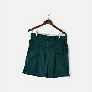 Lee Women’s Dark Teal Green Cargo Shorts
